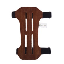 Black Bulls, Ventilated Leather Arc Arm Guard, Forearm Protection