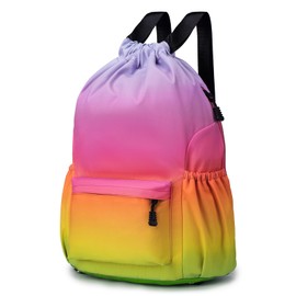 SUCIKORIO 40 x 30 x 15 cm British Airways Wizzair Travel Backpack Hand Luggage Aeroplane Waterproof Nylon Gym Bag Large Capacity Sports Bag Travel Backpack with Drawstring Daypack for Women Men