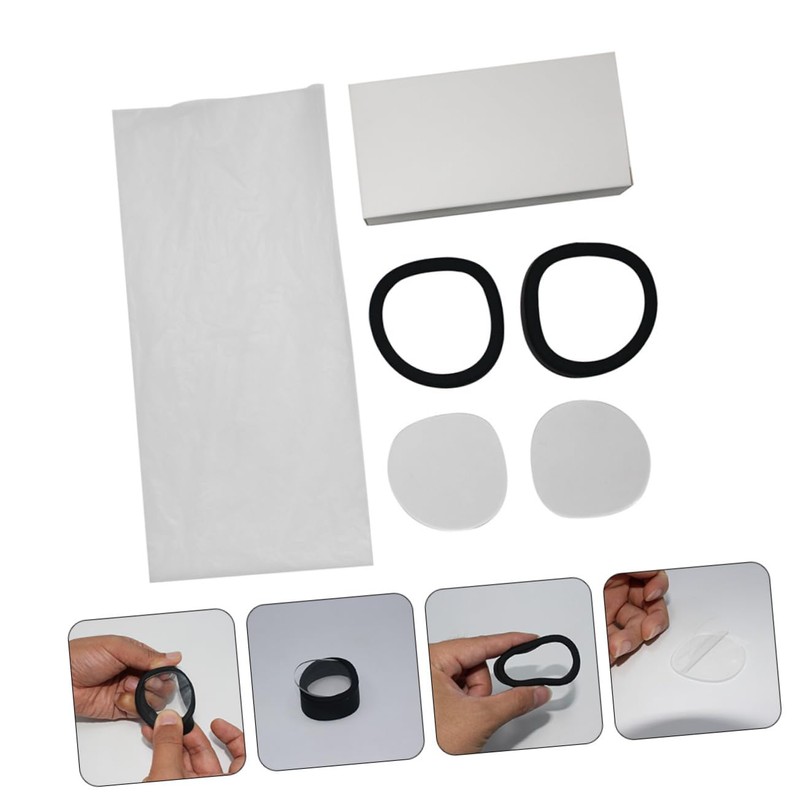 BIUDECO Replaceable Vr Glasses Protector Comfortable Easy Install for Anti-Scratch