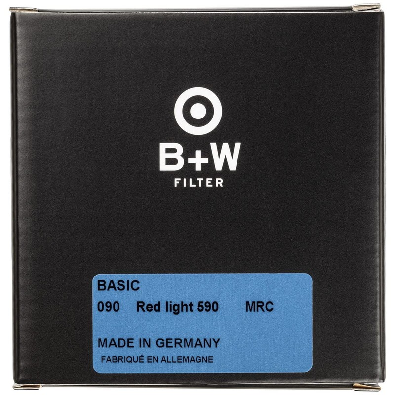 B+W Red Filter Light 090 MRC Basic 49 mm (16x