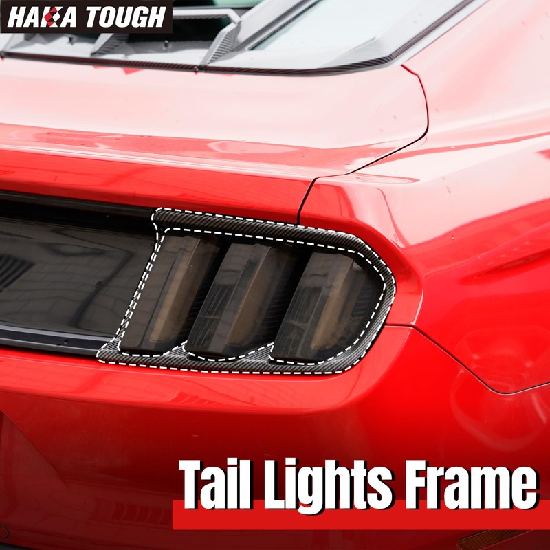 HAKA TOUGH Tail Light Lamp Cover+ Taillights Frame for Ford