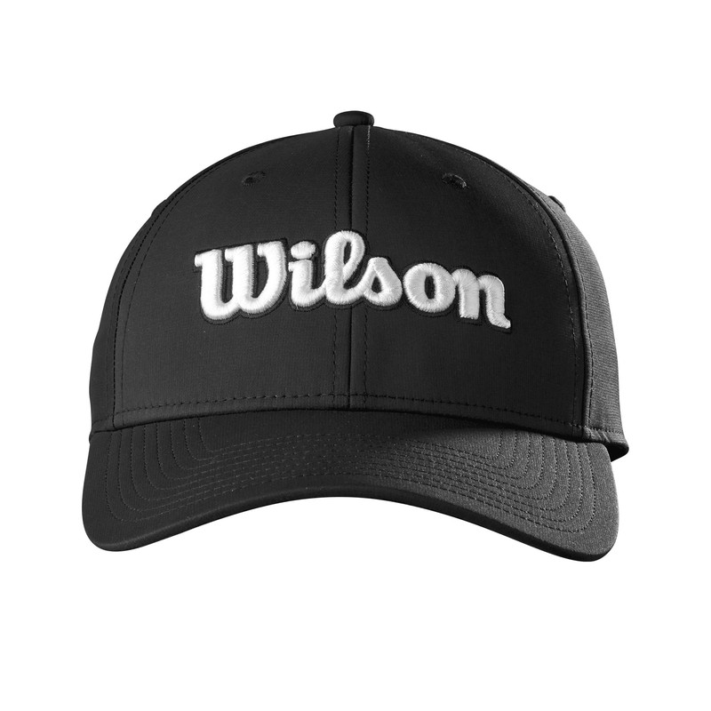 WILSON Herren Men's Pro Tour Golf Hats Hut, Schwarz, Einheitsgröße