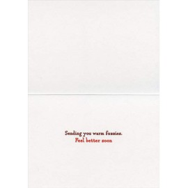 Avanti Press Six Kittens in Red Wagon Cute Cat Get Well Card