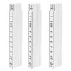 3Pcs Folding Ruler DIY Multi Angle Ruler Linear Measurement for