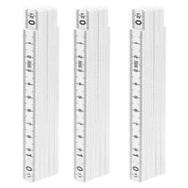 3Pcs Folding Ruler DIY Multi Angle Ruler Linear Measurement for Carpentry Tile Laying