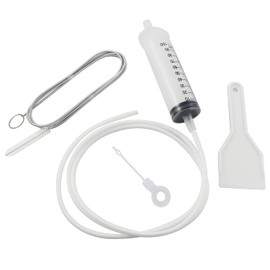 BLLNDX Refrigerator Drain Unblocker Kit 1Set(5PCS) Reusable Fridge Drain Hole Clog Remover Cleaning Tool