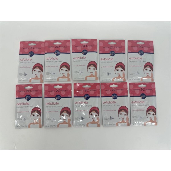Miss Spa 10 PACK Miss Spa Exfoliate Reveal Smooth Skin