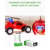DURNERGY 9V Batteries 12 Pack, 10-Year Shelf Life, 9v Battery