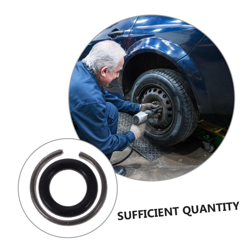 Operitacx 24 Sets Impact Retainer Ring Clip Kit for Pneumatic