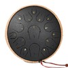 Steel Tongue Drum - 14 Inch 15 Note Tongue Drum