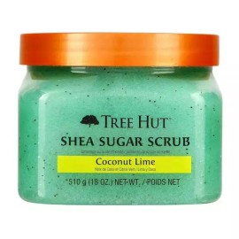 Tree Hut 트리헛 바디스크럽 코코넛라임 510g Tree Hut Body Scrub Coconut Lime 510g [18 Ounce (Pack of 1)]
