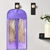 Kneysan 3-PCS Wig Storage Bags with Hangers – Premium Hair