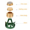Lixada Copper Alloy Portable Mini Ultra-light Spirit Burner Alcohol Stove
