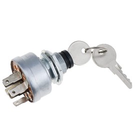 DVPARTS TCA22740 AM101561 TCA15075 Starter Ignition Switch Compatible with John Deere Tractor Lawn Mower 130 160 165 170 175 180 185 240 245 260 265 285 320 500 737 F 910 912 915 925 930 X700