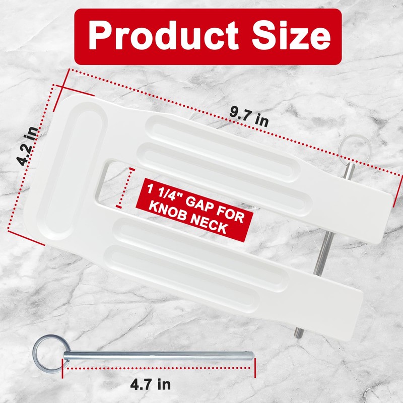 French Door Lock Childproof | Adjustable Double Door Reinforcement Lock