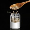 Electric Pepper Grinder Black Usb Charging High Hardness Wear Resistant
