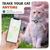 GRETMIX Cat Tracker Collar, Real-Time Tracking Device for Cats, Long
