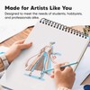 100gsm A4 Sketchbook for Artists - Spiral Bound Drawing Pad