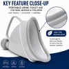 Portable Urinal Funnel for Travel and Outdoor Use – Lightweight