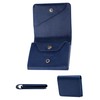 Fabrizio Men's Women's Bifold Coin Purse, Mini Wallet, Small, Thin,