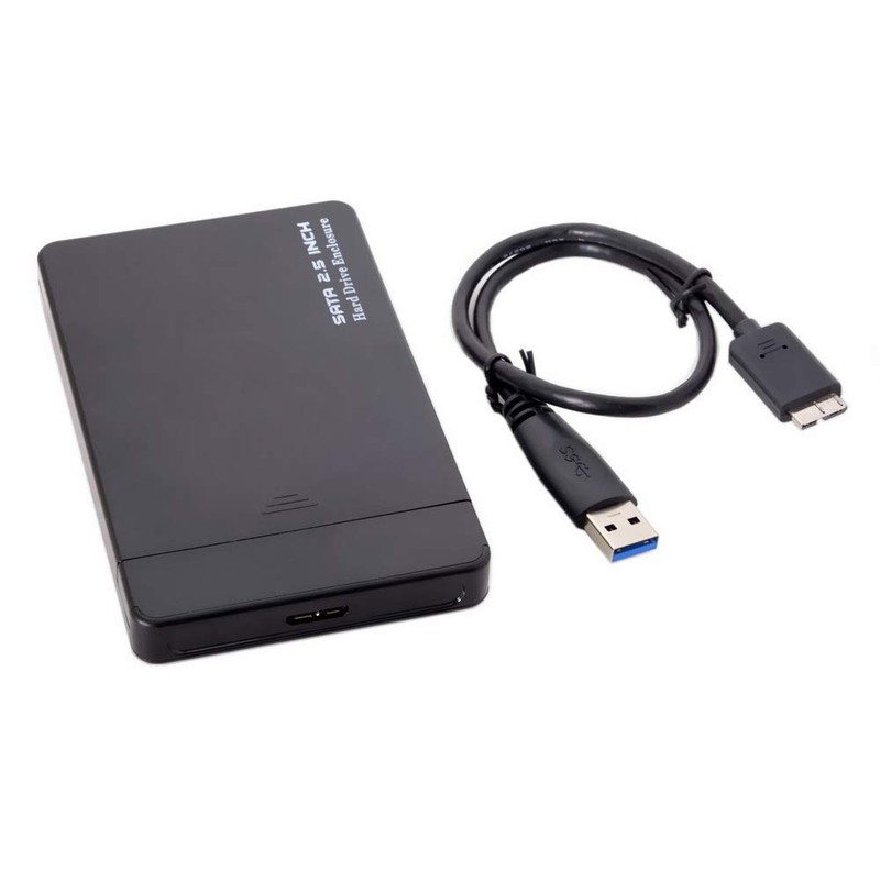 2.5 inch USB 3.0 SATA Laptop HDD Enclosure MicroB Connection