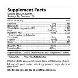 Mt. Angel Vitamins: NutriSilk Capsules. Promotes Healthy Hair & Skin, Boost Collagen, B Vitamins, 60 Capsules