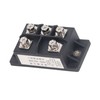 3 Phase Bridge Rectifier 75A 5 Terminal ABS Brass Heat