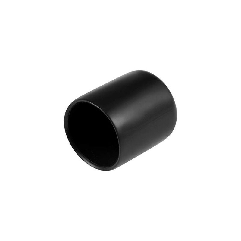 sourcing map 15pcs Rubber End Caps 20mm ID Vinyl Round