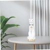 Ciieeo Lifelike Small Egypt Cat Figurine Cat Statue Decor Vivid