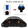 BWBWND 10 PCS T10 194 168 LED Dash Instrument Light