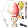 PANACARE Dancing Squid, Children's Electronic Squid Toys with Music/Lights/USB, Automatically