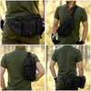 Huntvp Tactical Waist Bag Military Waist Pack Molle Bumbag Fanny