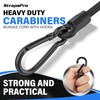 Bungee Cords with Hooks, Upgrade 12 inch Bungee Cords with