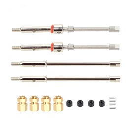 RCAWD steel 4.5mm longer front & rear CVD drive shaft axle for Axial 1/24 SCX24 crawlers Upgrades Parts
