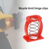 2PCS C Buckle Springs Bicycle Hinge Clip Bicycle Limit Hinge