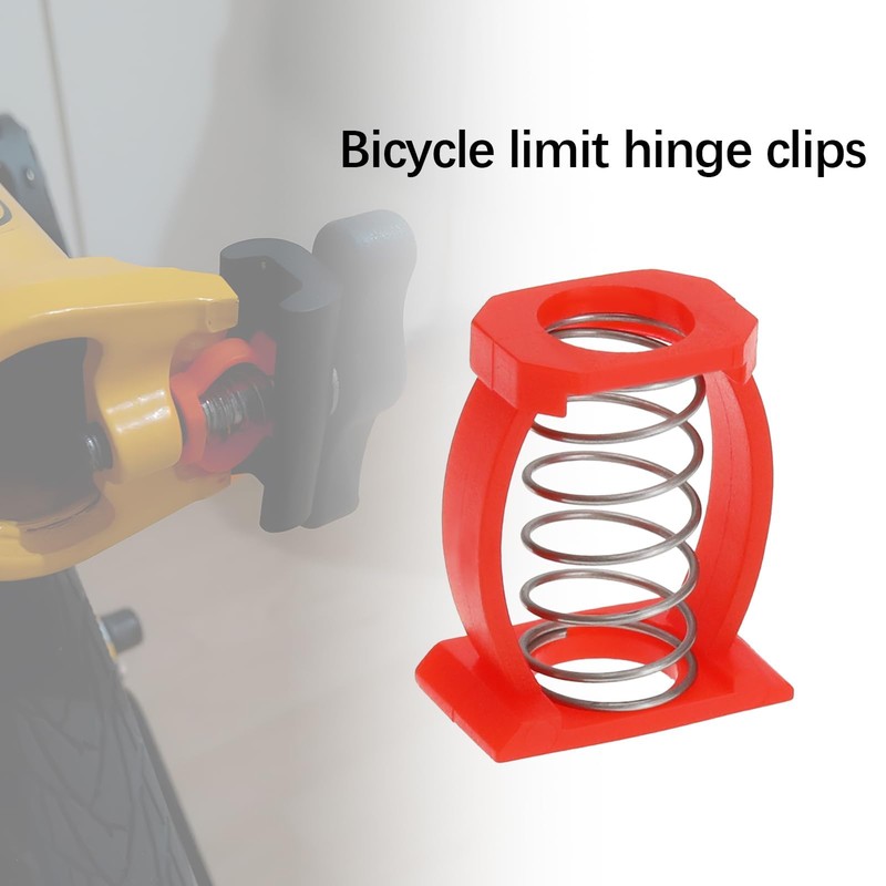 2PCS C Buckle Springs Bicycle Hinge Clip Bicycle Limit Hinge