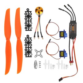 RC Plane Parts, A2212 1000KV Brushless Motor 40A ESC SG90 9G Micro Servo 1060 Propeller Combo Kit for RC Airplane Rc Plane Kit