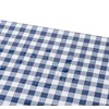Oilcloth Tablecloth Washable Square 140 x 200 cm Checked Blue
