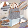 FlowFly Insulated Lunch Cooler Bag - Tote Bag Organizer for
