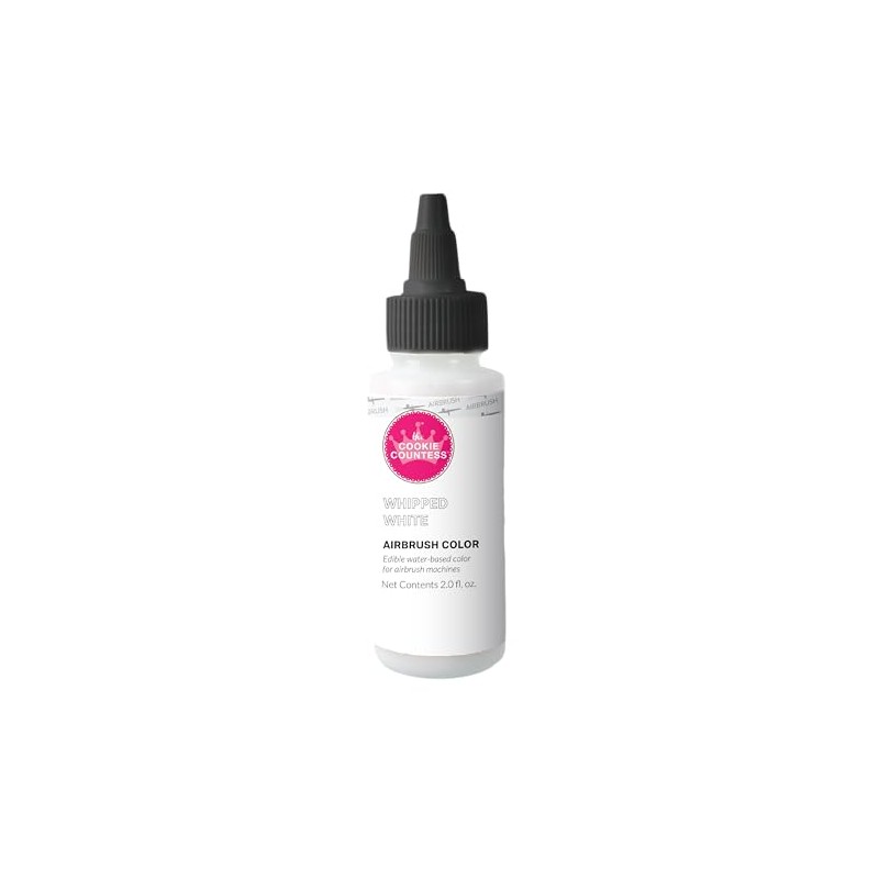 Cookie Countess - Whipped White edible airbrush color 2oz