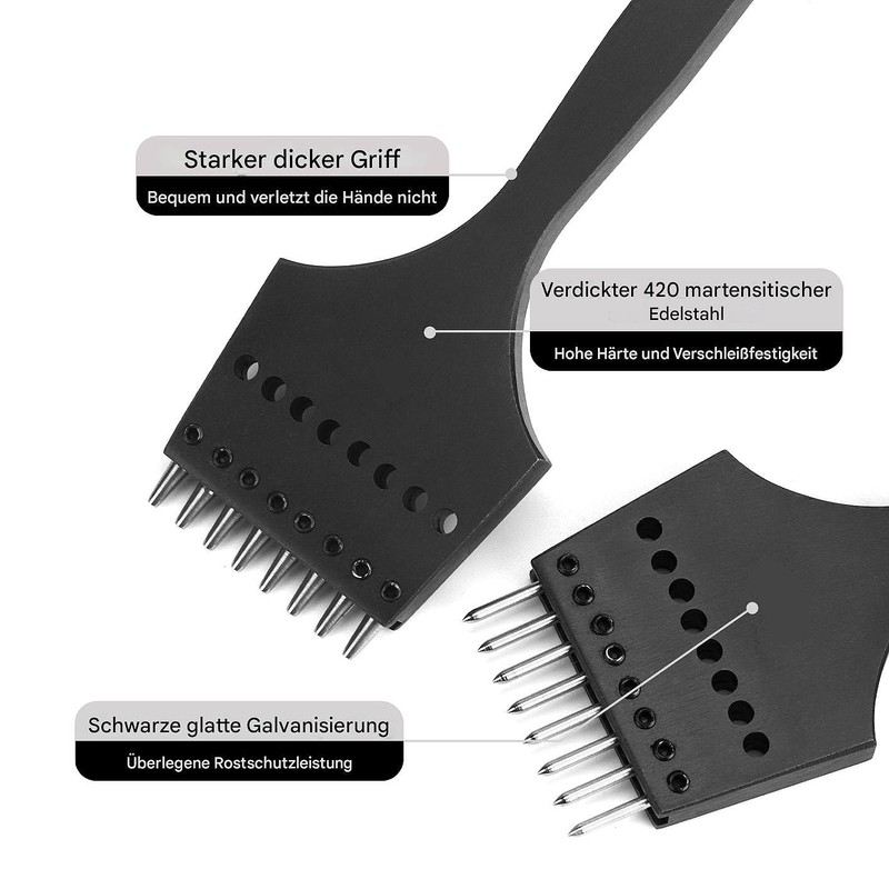 WUTA Removable Circle Leather Hole Punch Tool Professional Leather Spacing