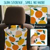 KXWQTRDD Car Garbage Bag Cartoon Oranges Fruits Hanging Canvas Car