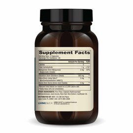 Dr. Mercola Bone Support with Strontium & Boron - Supports Bone Strength - Silica, Manganese & Trace Minerals - Non-GMO, Gluten-Free & Soy-Free - 60 Capsules (30 Servings)
