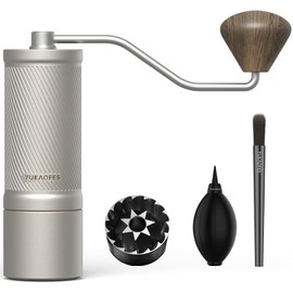 YUKAOFES ✅YUKAOFES Manual Coffee Grinder-U Pro S Capacity 40g 7-Core Burr Extended Handle