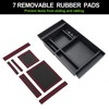 PIMCAR Center Console Organizer Compatible with 2019-2022 Chevy Silverado 1500/GMC