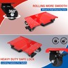 EliteEdge Car Dolly Set of 4, Car Wheel Dollies with