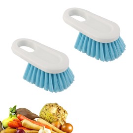2 PCS Vegetable Brush, Vegetable Brush Scrubber for Food, Potato Scrubber, Vegetable and Fruit Cleaning Brush, Mushroom Brush for Washing Fruit Carrots Mushrooms