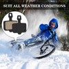 Gulfmew 4 Pairs of Bicycle Disc Brake Pads Compatible with