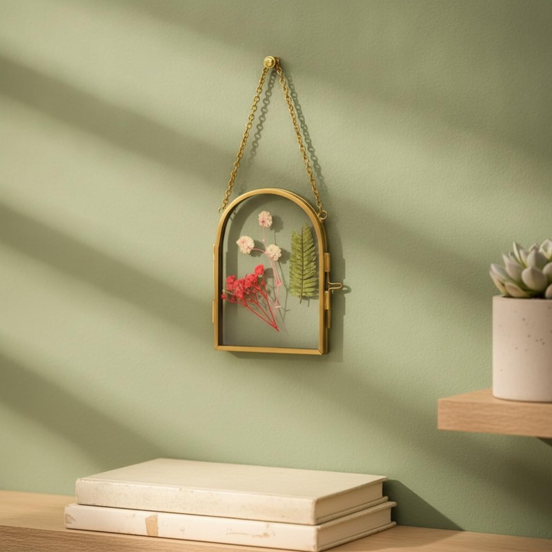 16 Pcs Glass Frame for Pressed Flowers 3.5 x 2.5