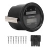 Digital Battery Indicator Hour Meter Multifunctional Gauge IP65 Waterproof for